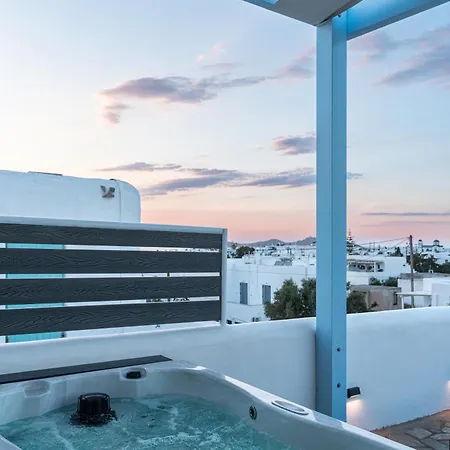 Hebe Parian Living - Paros Naousa Apts Esterno foto